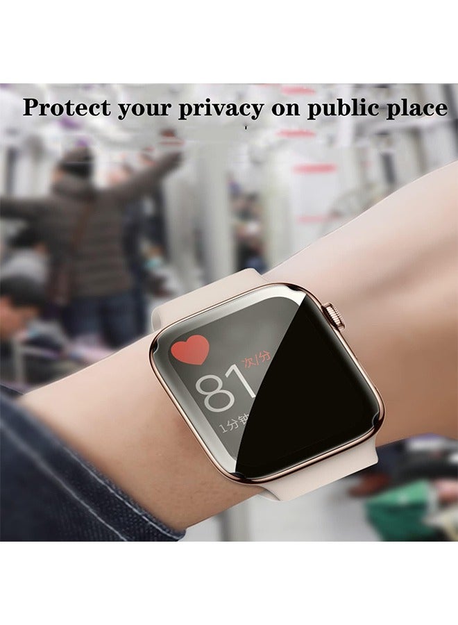 واقي شاشة الخصوصية لساعة Apple Watch Series 9 8 7 45 مم - Image 4